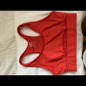 Joy Lab Red Sports Bra